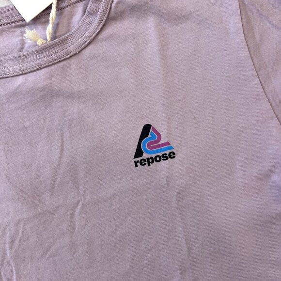 🆕NWT Repose AMS Organic Cotton Lilac Tee - Picture 4 of 10